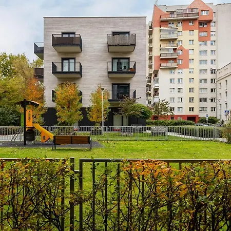 Wola With Balcony Sokolowska By Renters * Varsó